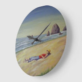 GEBEN SIE SICH ZUM MEER, DER HIMMEL GROßE WANDUHR (Winkel)