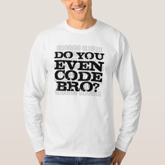 Geben Sie sogar Code-Bruch T-Shirt (Vorderseite)