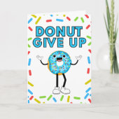 Geben Sie spaltenreiche, sonnige Ermutigung auf Karte (Vorderseite)