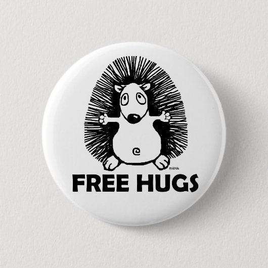 Geben Sie Umarmungen frei Button (Vorderseite)