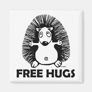 Geben Sie Umarmungen frei Magnet