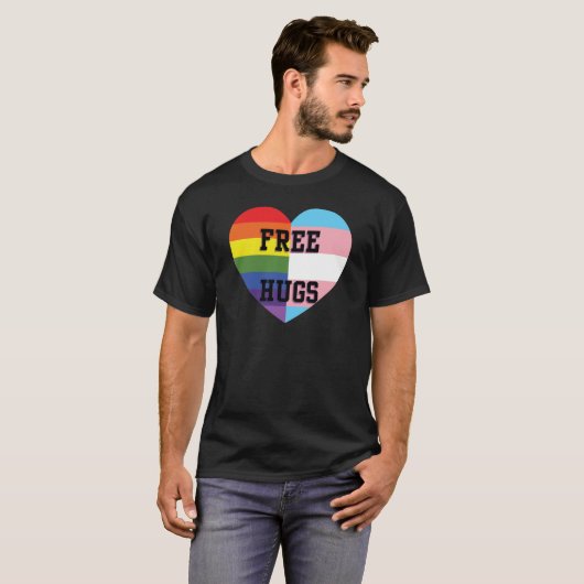 Geben Sie Umarmungen frei T-Shirt (Vorne ganz)