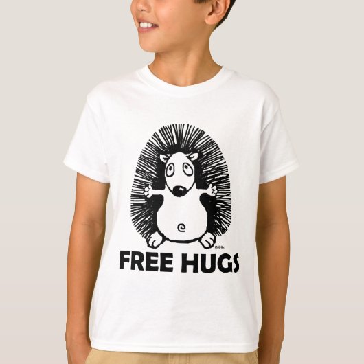 Geben Sie Umarmungen frei T-Shirt (Vorderseite)