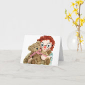 Geben Sie Umarmungen Karte (Gelbe Blume)