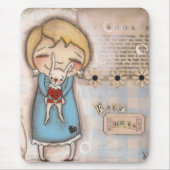 Geben Sie Umarmungen - Mausunterlage frei Mousepad (Vorne)