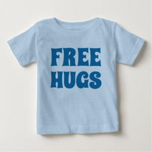 Geben Sie Umarmungs-Baby-amerikanischen Baby T-shirt