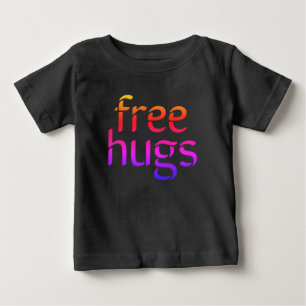 Geben Sie Umarmungs-Bio Baby-Bodysuit frei Baby T-shirt