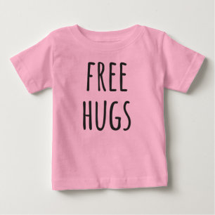 Geben Sie Umarmungs-Bio Baby-Bodysuit frei Baby T-shirt