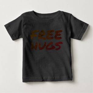 Geben Sie Umarmungs-Bio Baby-Bodysuit frei Baby T-shirt
