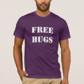Geben Sie Umarmungs-T-Shirt frei T-Shirt (Vorderseite)
