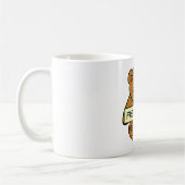 Geben Sie Umarmungs-Tasse frei Kaffeetasse (Links)