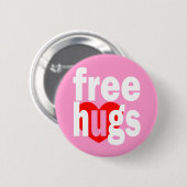 geben Sie Umarmungsherz frei Button (Vorne & Hinten)