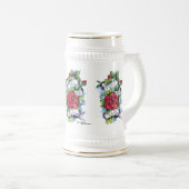 Geben Sie - und - einfaches Bier Stein. frei Bierglas (VorderseiteRechts)