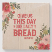 Geben Sie uns heute unseren täglichen Untersetzer (Vorderseite)