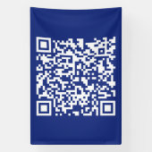 Geben Sie URL sofort generierten QR-Code ein | Nav Banner (Vertikal)