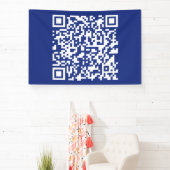 Geben Sie URL sofort generierten QR-Code ein | Nav Banner (InSitu)