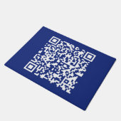 Geben Sie URL sofort generierten QR-Code ein | Nav Fußmatte (Schrägansicht)