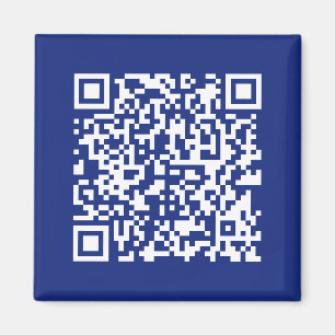 Geben Sie URL sofort generierten QR-Code ein Nav Magnet