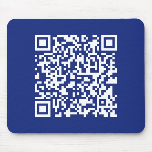 Geben Sie URL sofort generierten QR-Code ein | Nav Mousepad (Vorne)