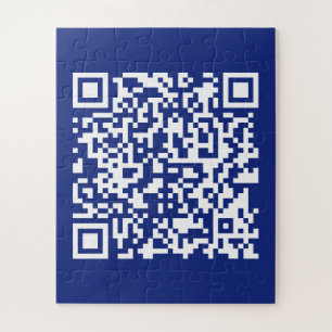 Geben Sie URL sofort generierten QR-Code ein   Nav Puzzle