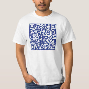 Geben Sie URL sofort generierten QR-Code ein   Nav T-Shirt