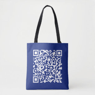Geben Sie URL sofort generierten QR-Code ein   Nav Tasche