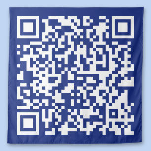 Geben Sie URL sofort generierten QR-Code ein Nav Wandteppich