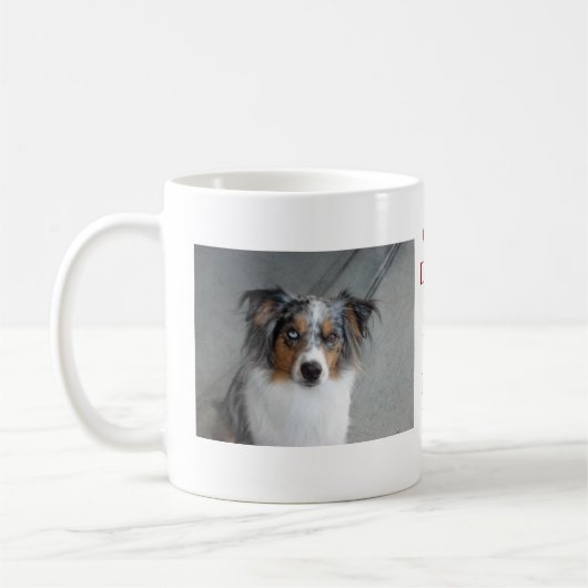 Geben Sie Vati ein KissMoyMoy Kaffeetasse (Links)