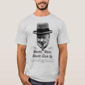 Geben Sie Winston motivierend T-Shirt des (Vorderseite)