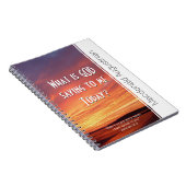 GEBEN, WAS IST GOTTES SPRICHWORT FÜR MICH HEUTE? e Notizblock (Rechte Seite)