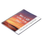 GEBEN, WAS IST GOTTES SPRICHWORT FÜR MICH HEUTE? e Notizblock (Linke Seite)