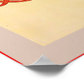 Geben wir ihm genug ~ Vintager Weltkrieg 2 Poster (Ecke)