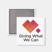 Geben, worauf wir achten können magnet (Vorderseite/Rückseite)