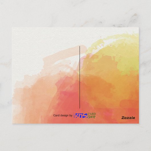 Geber Bewusstsein, Transplantation, Organspende Postkarte (Rückseite)