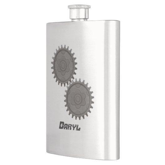 Geber-Fass Flachmann (Links)