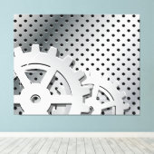 Geber Leinwanddruck (Insitu (Holzboden))