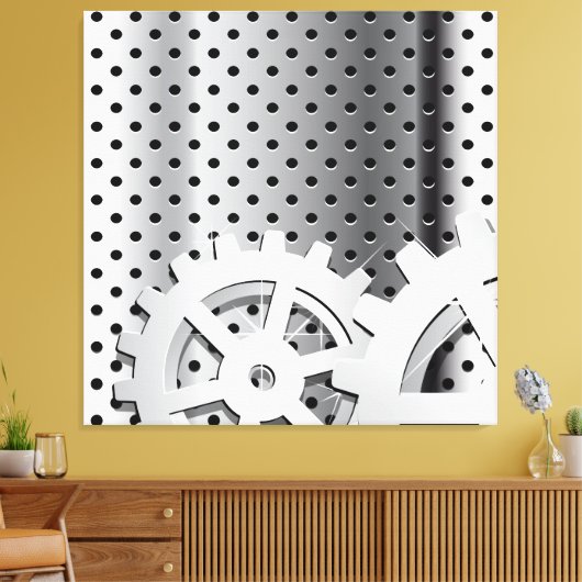 Geber Leinwanddruck (Insitu (Wohnzimmer))