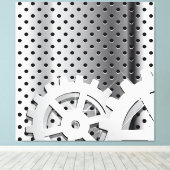 Geber Leinwanddruck (Insitu (Holzboden))