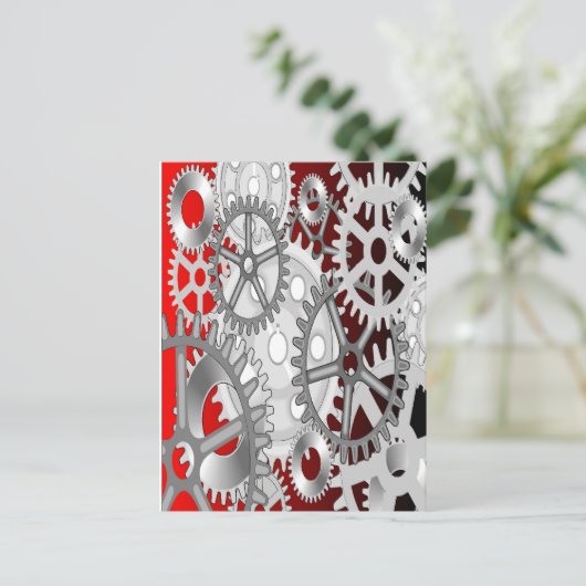 Geber Postkarte (Stehend Vorderseite)