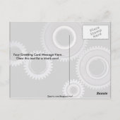 Geber Postkarte (Rückseite)