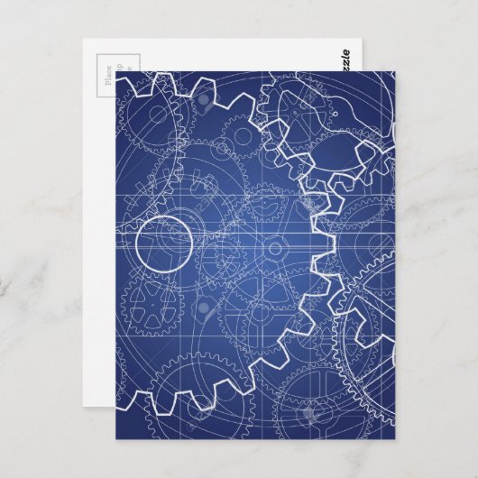 Geber Postkarte (Vorne/Hinten)