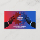 Geber | Unternehmen Fusionskontrolle Akquisitionsk Visitenkarte (Vorderseite)