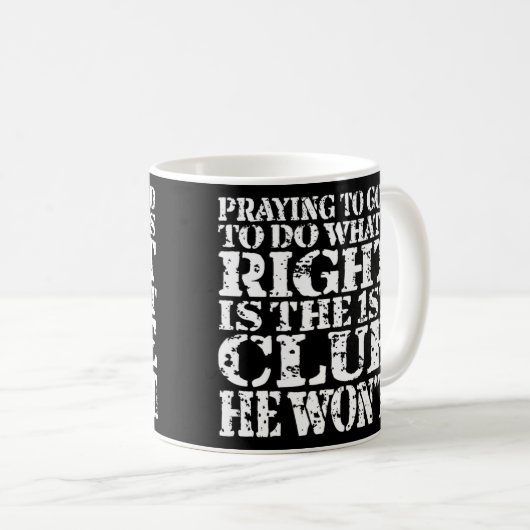 Gebet 101-  kaffeetasse (VorderseiteRechts)