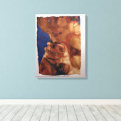 Gebet 1981 leinwanddruck (Insitu (Holzboden))