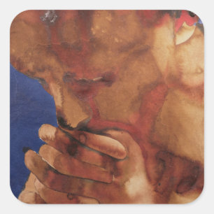 Gebet 1981 quadratischer aufkleber