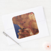 Gebet 1981 quadratischer aufkleber (Umschlag)