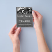 Gebet an der Synagoge, Judentum, jüdische Studien Flyer (Gruppe)