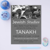 Gebet an der Synagoge, Judentum, jüdische Studien Flyer (Einzeln)