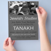 Gebet an der Synagoge, Judentum, jüdische Studien Flyer (Hand)