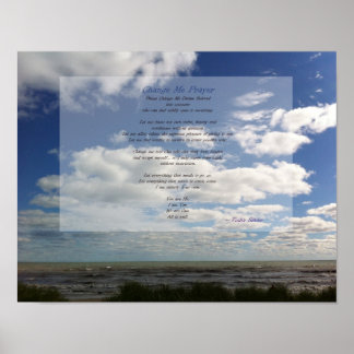 Gebet ändern poster